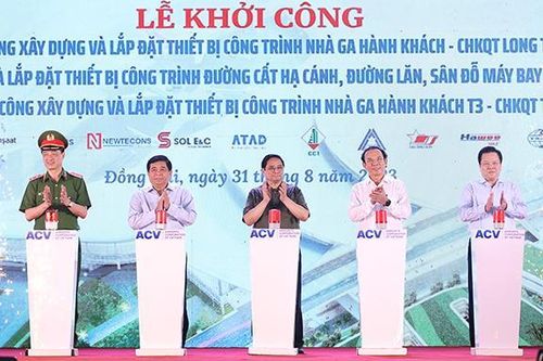 Khởi công 3 hạng mục quan trọng nhất dự án sân bay Long Thành và sân bay Tân Sơn Nhất