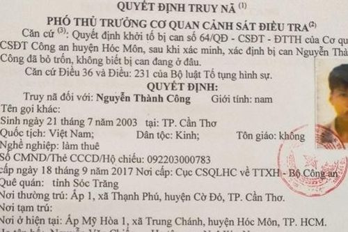 Truy nã kẻ xâm hại trẻ em ở TP Hồ Chí Minh