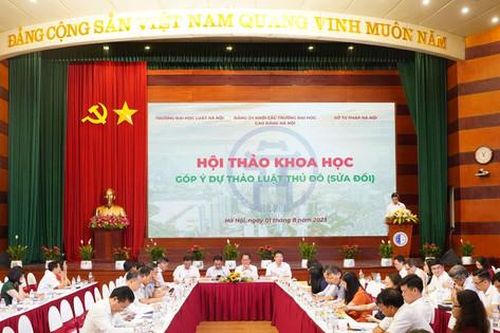 Tạo đồng thuận, thống nhất về nội dung dự thảo Luật Thủ đô (sửa đổi)