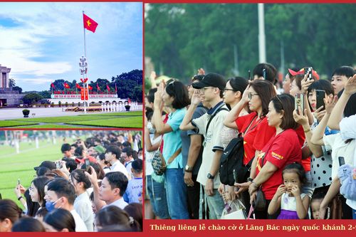 Hình ảnh thiêng liêng trong ngày Quốc khánh 2023 ở Hà Nội