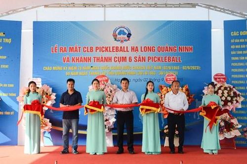 Quảng Ninh: Lan tỏa bộ môn Pickleball trong các địa phương và trường học