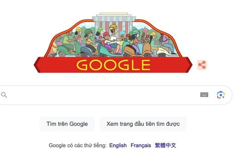 Google Doodle chào mừng Quốc khánh Việt Nam