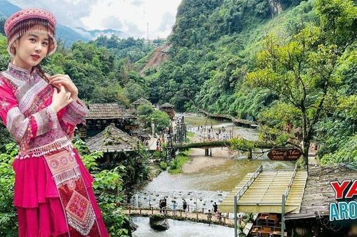 Hóa cô gái H'Mông check-in bản Cát Cát, ngắm núi vờn mây, thác nước đẹp như tranh