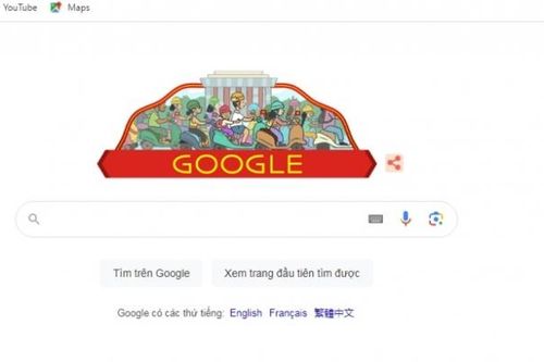 Google Doodle thay ảnh đại diện chào mừng Quốc khánh Việt Nam