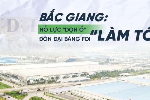 Bắc Giang nỗ lực 'dọn ổ' đón 'đại bàng' FDI