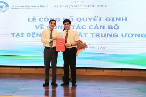 PGS.TS. Nguyễn Tuấn Hưng kiêm nhiệm phụ trách, điều hành Bệnh viện Mắt Trung ương