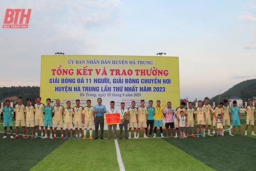 Huyện Hà Trung: Sôi nổi các hoạt động thể thao chào mừng Quốc khánh 2-9