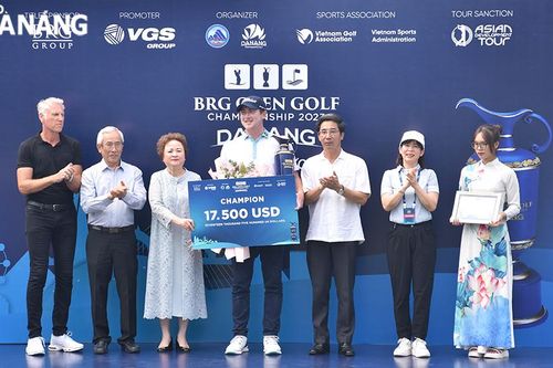 Golfer Aaron Wilkin người Úc vô địch Giải BRG Open Golf Championship 2023