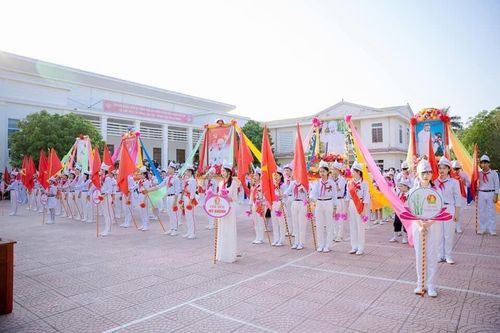 Nghệ An: Xã Khánh Thành (Yên Thành) sôi nổi ngày hội thiếu nhi mừng Tết Độc lập