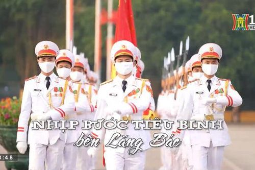 Nhịp bước tiêu binh bên lăng Bác | Nhịp sống Hà Nội | 02/09/2023