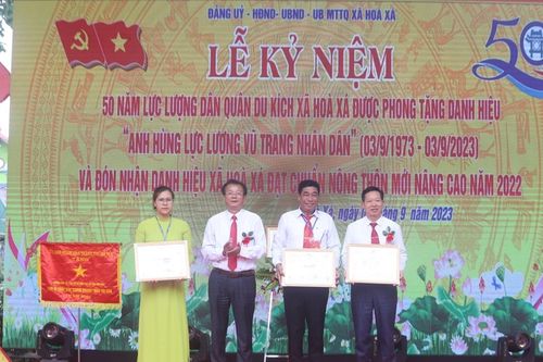 Hòa Xá (Ứng Hòa):Phát huy truyền thống, chung sức xây dựng nông thôn mới kiểu mẫu