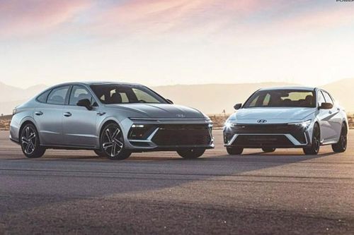 Hyundai Sonata 2024 dẫn động 4 bánh ra mắt, 'đối thủ' Toyota Camry