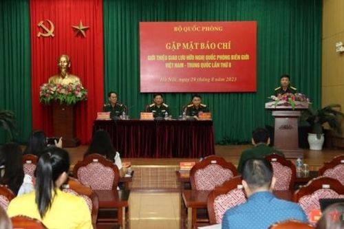 Giao lưu hữu nghị quốc phòng biên giới Việt Nam-Trung Quốc sẽ được tổ chức tại Lào Cai và Vân Nam