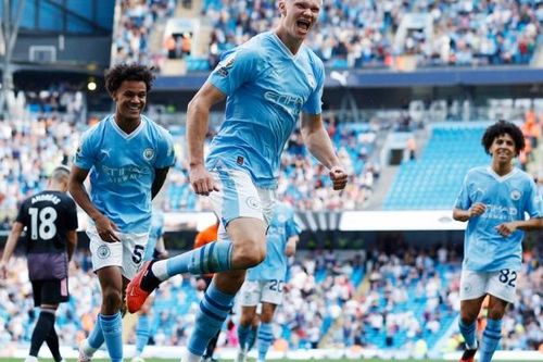 Haaland lập hat-trick, Man City vùi dập Fulham ở vòng 4 Ngoại hạng Anh