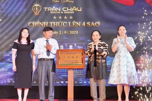Trân Châu Resort công bố đạt chuẩn 4 sao