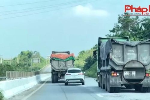 Khởi tố 02 tài xế xe ben chèn ép xe con trên cao tốc Nội Bài - Lào Cai
