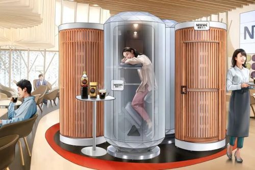 Nhật Bản: Đến quán cà phê để ngủ đứng