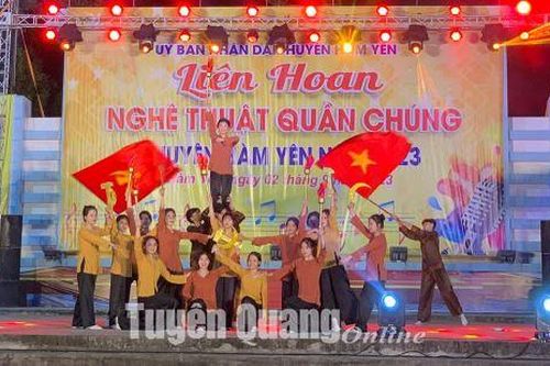 Liên hoan văn nghệ quần chúng huyện Hàm Yên năm 2023
