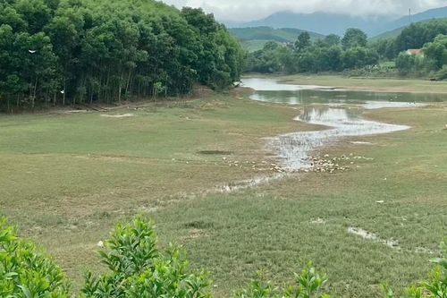 Nghệ An: Nhiều địa phương kiến nghị cho nạo vét lòng hồ, đập