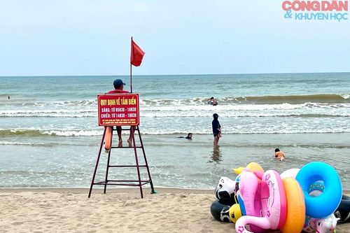 Biển Sầm Sơn vắng khách trong những ngày cuối kỳ nghỉ lễ 2/9