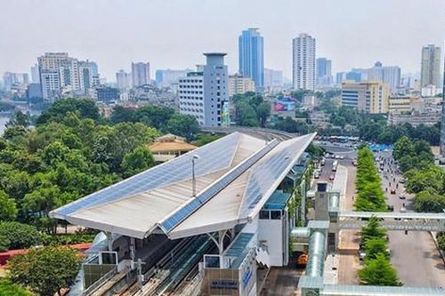 Khám phá các nhà ga trên cao tuyến Metro Nhổn - ga Hà Nội