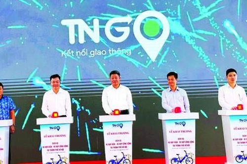 Thành phố Hà Nội khai trương Xe đạp công cộng: Mảnh ghép kết nối các loại hình vận tải công cộng
