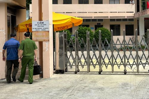 Điều tra việc một thanh niên ném xăng vào trụ sở công an ở Bình Dương