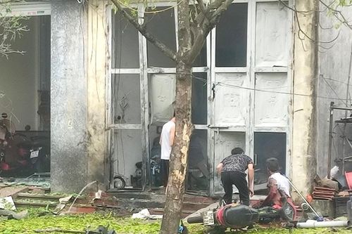 Nổ khí gas khiến 3 người trong một gia đình bị thương