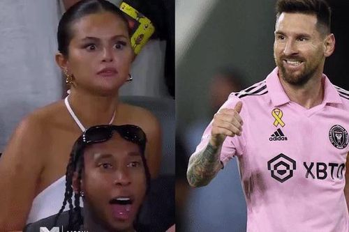 Biểu cảm ngỡ ngàng của Selena Gomez khi chứng kiến khoảnh khắc xử lý bóng thiên tài từ Messi