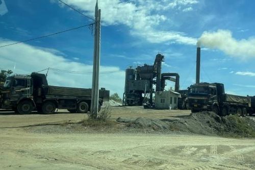 Quảng Nam: Trạm trộn bê tông nhựa hoạt động chui nhiều năm trong cụm công nghiệp