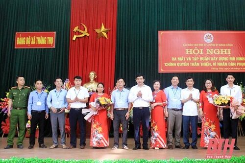 Hiệu quả mô hình 'Chính quyền thân thiện, vì Nhân dân phục vụ' ở Nông Cống