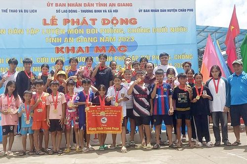 Châu Phú đẩy mạnh phong trào thể dục - thể thao