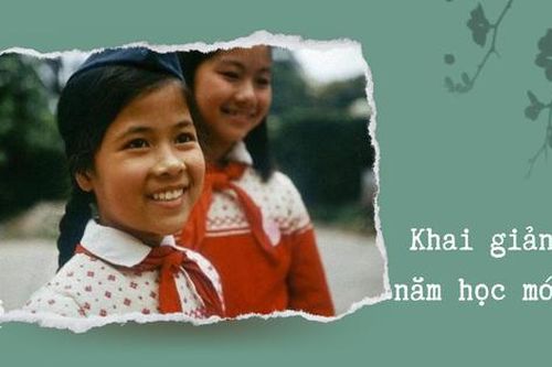 Ngày xưa, ba đi xin sách cũ cho tôi đi khai giảng...