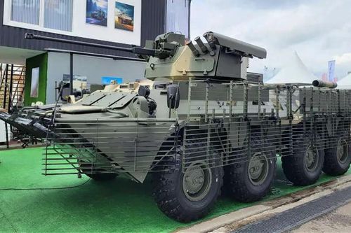 Nga phát triển thiết giáp BTR-82A với tháp pháo Ballista và giáp mới
