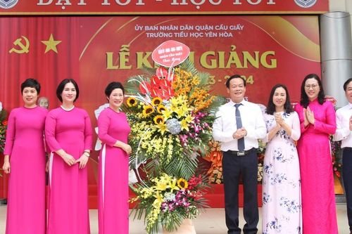 Gần 74.000 học sinh quận Cầu Giấy bước vào năm học mới