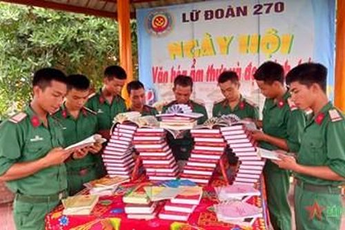 Lữ đoàn 270 tổ chức nhiều hoạt động vui chơi, giải trí thiết thực, bổ ích cho bộ đội