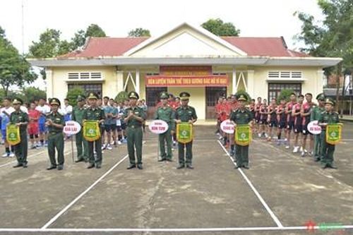 Bộ tư lệnh Bộ đội Biên phòng khai mạc Hội thao bóng chuyền vòng loại khu vực II năm 2023