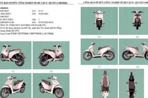 Lộ diện mẫu xe máy điện mới của Dat Bike tại Việt Nam