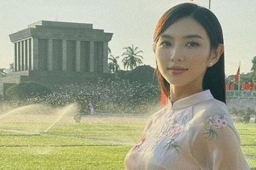 Hình ảnh dàn Hoa hậu và Á hậu Việt cùng thời trang thanh lịch dịp nghỉ lễ 2/9