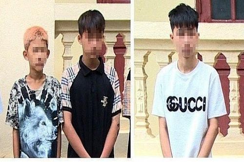 Bắt nhóm thanh, thiếu niên cướp tài sản tại Thanh Hóa