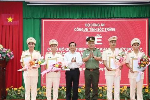 Thành lập Phòng An ninh mạng Công an tỉnh Sóc Trăng