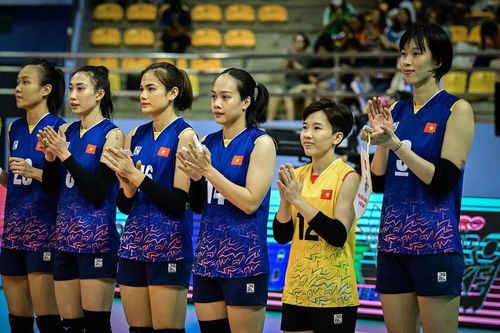 Tuyển bóng chuyền nữ Việt Nam thua chóng vánh Trung Quốc ở bán kết giải Vô địch châu Á 2023