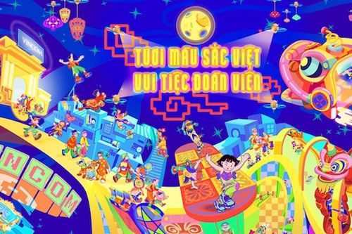 Vincom rợp sắc màu lễ hội 'Tươi màu sắc Việt - Vui Tết đoàn viên'