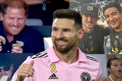 Tài tử Leonardo DiCaprio, David Beckham và dàn sao tới xem Messi thi đấu