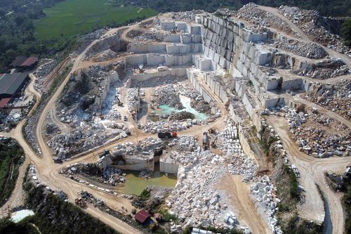 Nhiều mỏ đá ở Yên Bái bị xử phạt, tước quyền khai thác