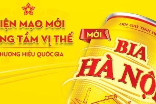 Bia Hà Nội ra mắt nhận diện thương hiệu mới