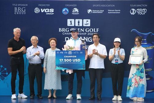 Tay golf người Úc giành chức vô địch giải BRG Open Golf Championship 2023