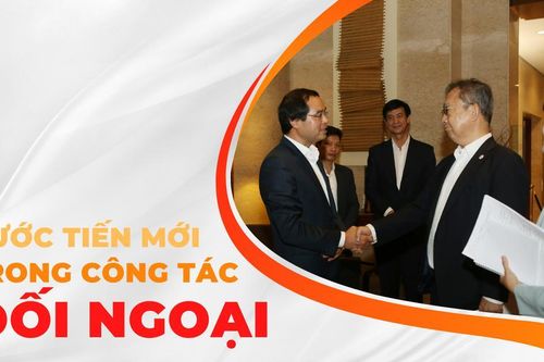 Bước tiến mới trong công tác đối ngoại