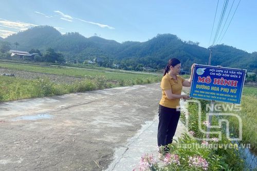 Phụ nữ Văn Yên tiên phong hiến đất mở rộng đường
