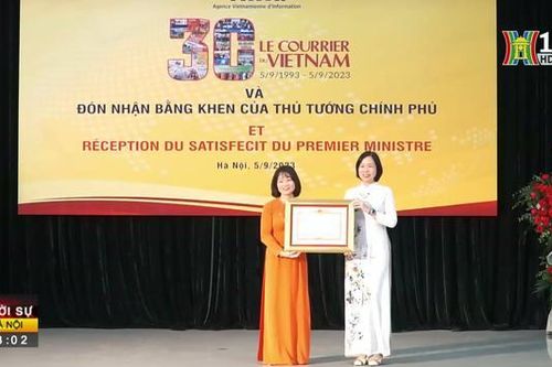 30 năm Le Courrier du Vietnam phát triển cùng TTX Việt Nam
